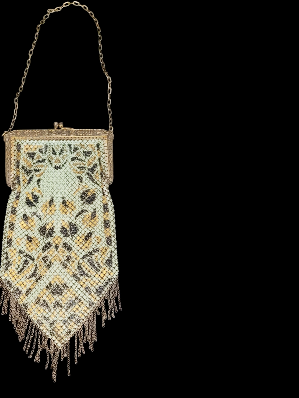 1920s Metal Mesh Mandalian Mfg. Co. Art Deco Small Purse - Picture 6 of 10